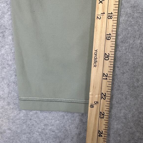 Athleta Salutation Stash Pocket 7/8 Tight XL Light Green Stretch High Rise Capri - Picture 13 of 15
